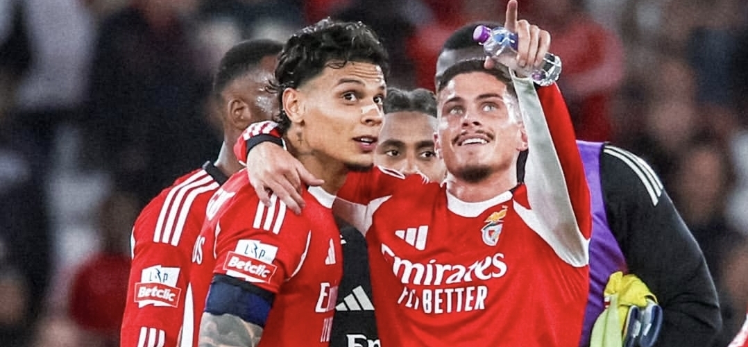 Benfica se consolida segundo, tras anotación argentina y asistencia colombiana en Portugal