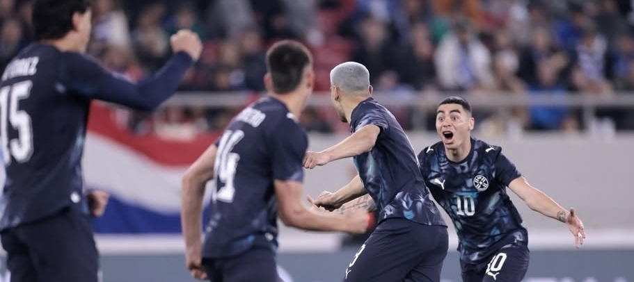 Histórica victoria de Paraguay en casa de Grecia, con tridente MLS en acción