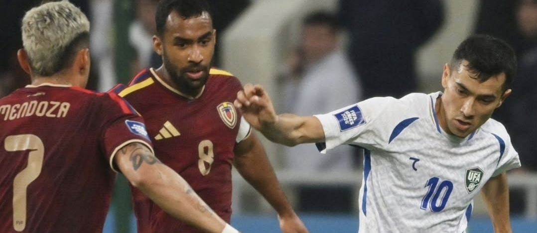Venezuela iguala ante Uzbekistán, sin goles, con triple presencia MLS en la formación titular