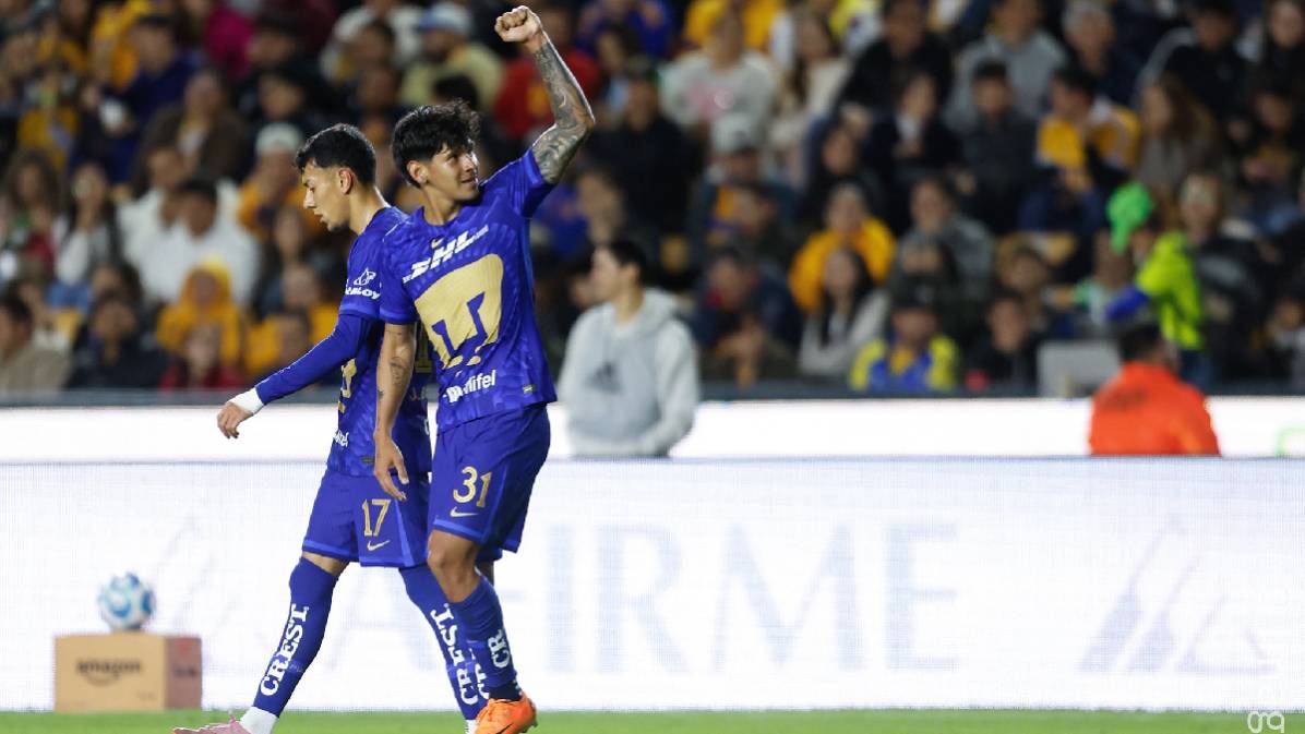 Triplete sudamericano en el triunfo de Pumas