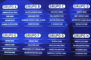 Así quedaron los grupos de la Copa Sudamericana 2026. EFE/Juan Pablo Pino