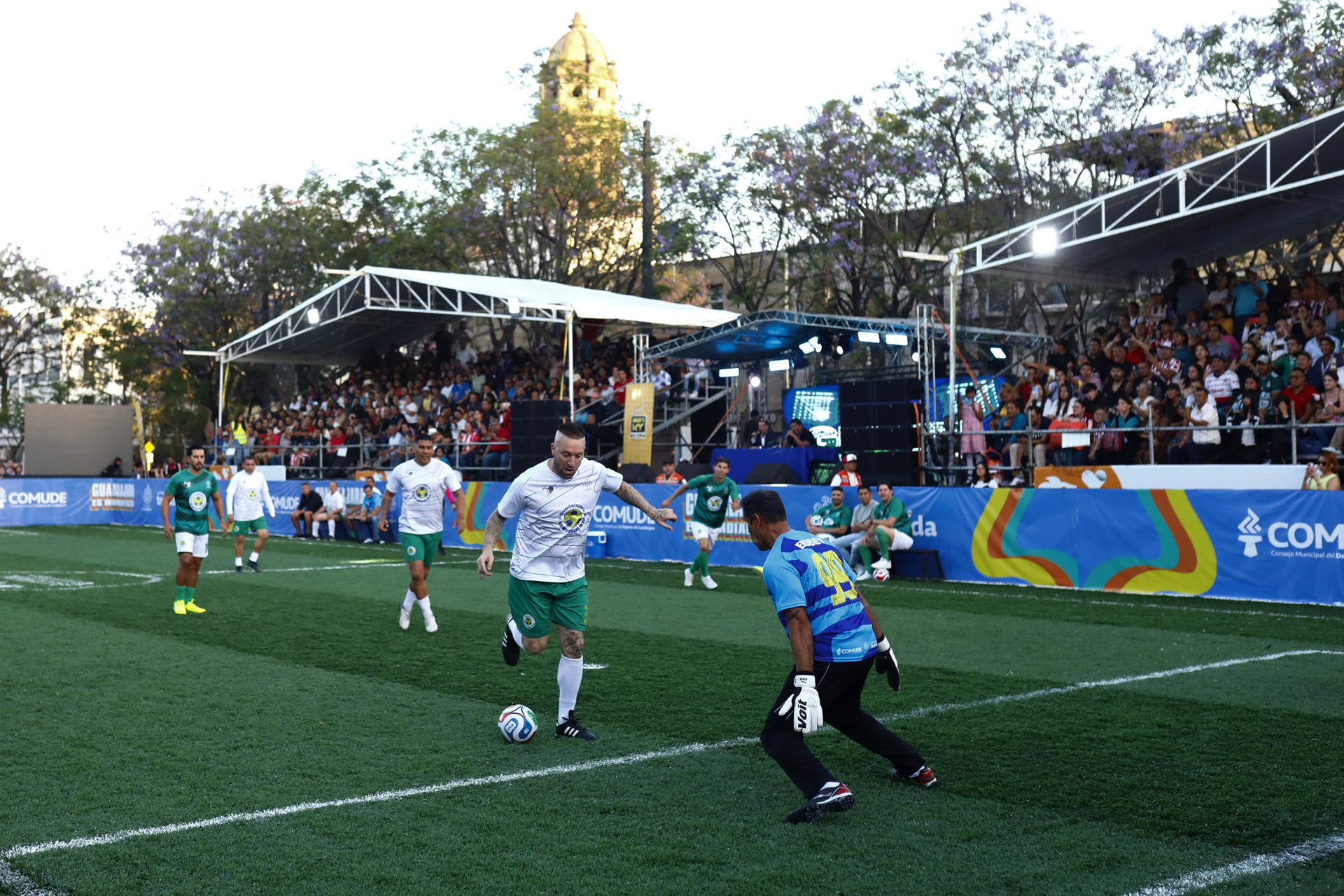 El Centro de Guadalajara se convierte en una cancha a 83 días del inicio del Mundial