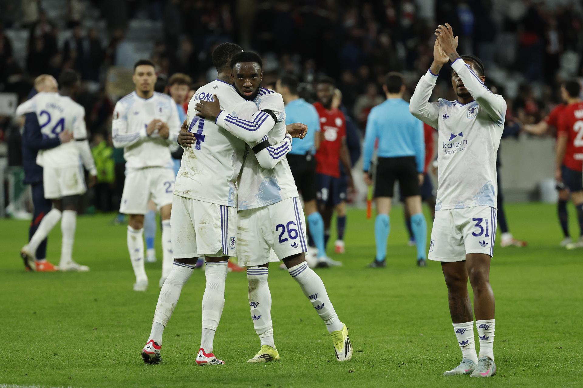 El argentino Martinez y el Aston Villa salvan el orgullo inglés