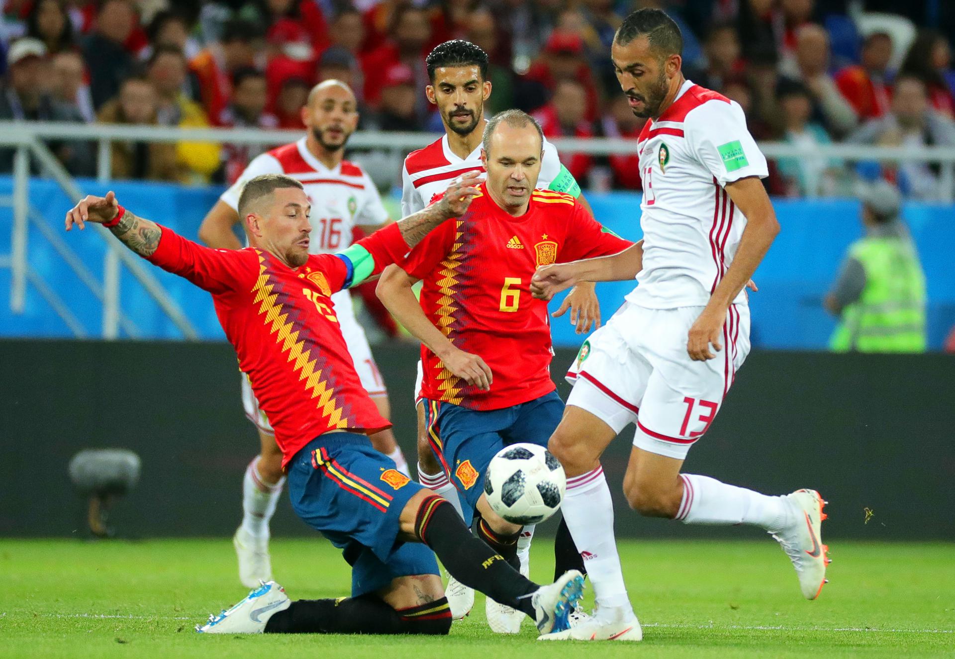 Español Andrés Iniesta aún no ha llegado a un acuerdo con la federación de Marruecos