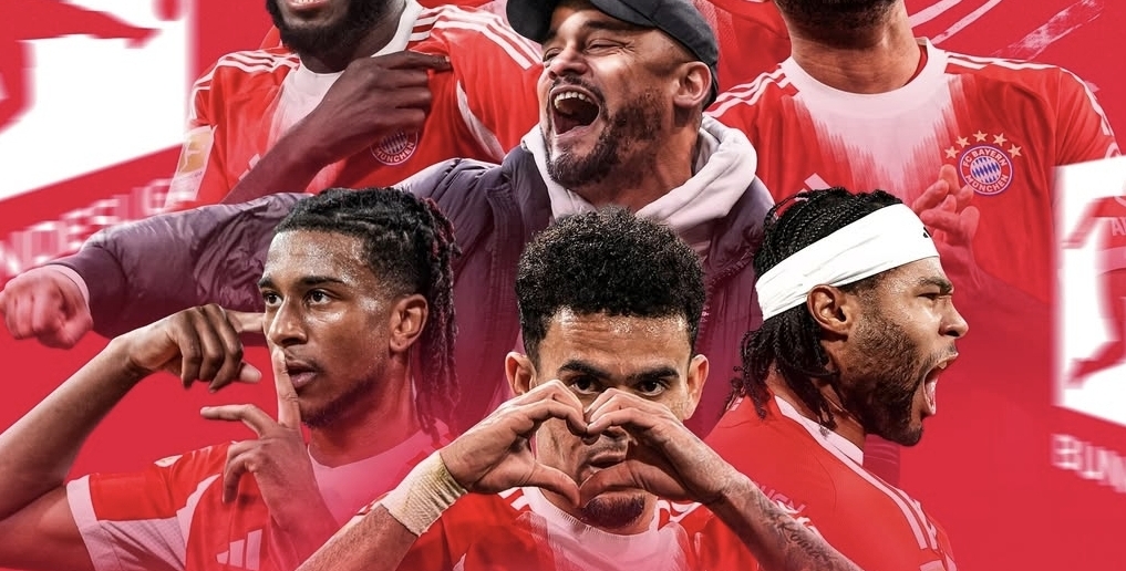 Un Bayern Múnich de récord sentencia la Bundesliga, el colombiano Luis Díaz aporta con decisión