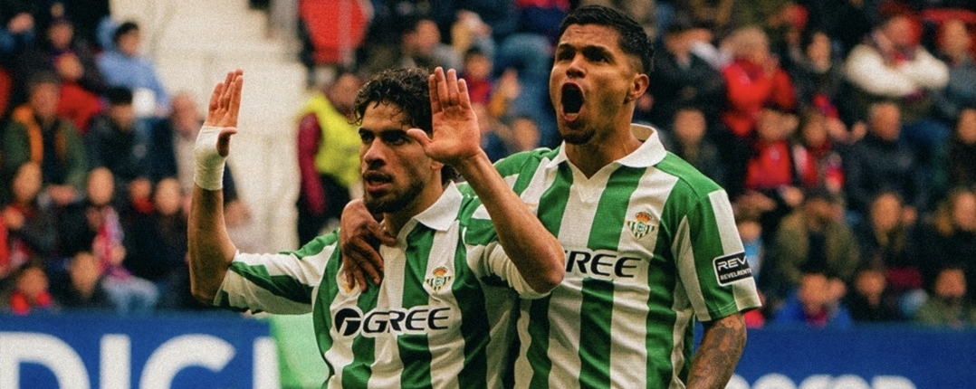 Con seis sudamericanos en el Betis, empate final ante Osasuna en España