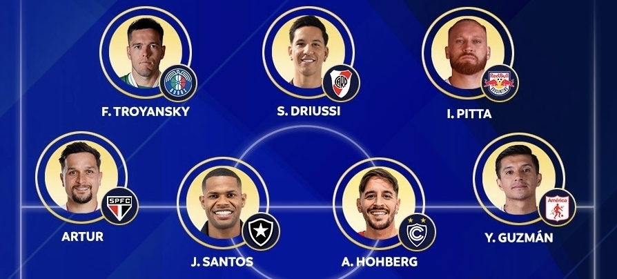 Tres brasileños y un argentino, clubes en apuros dentro de Copa Sudamericana