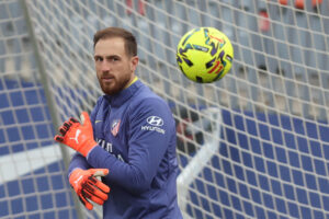 El portero esloveno del Atlético de Madrid Jan Oblak. EFE/Kiko Huesca