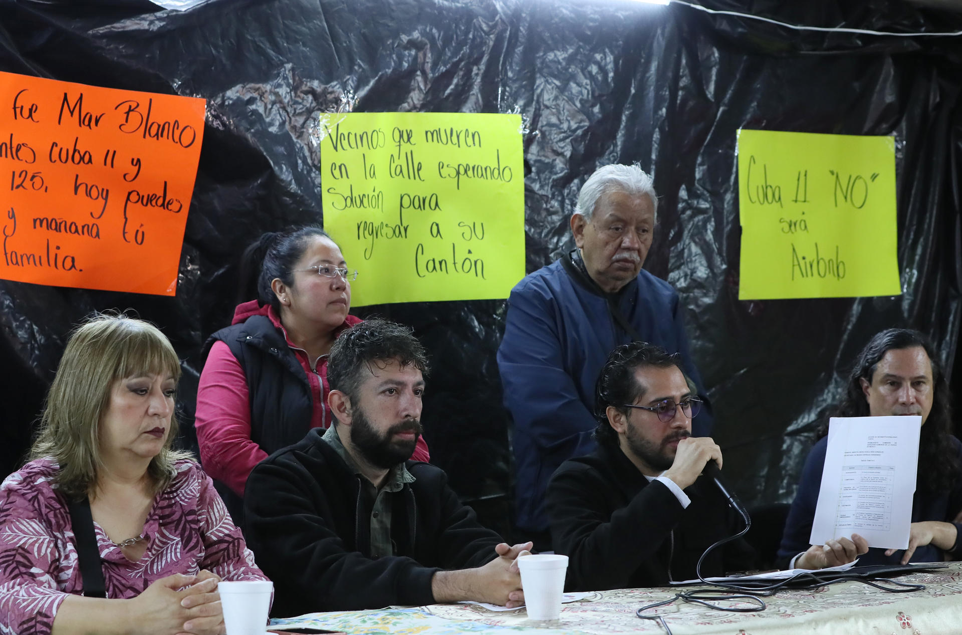 Desalojados en Ciudad de México advierten que mantendrán plantón durante Mundial 2026