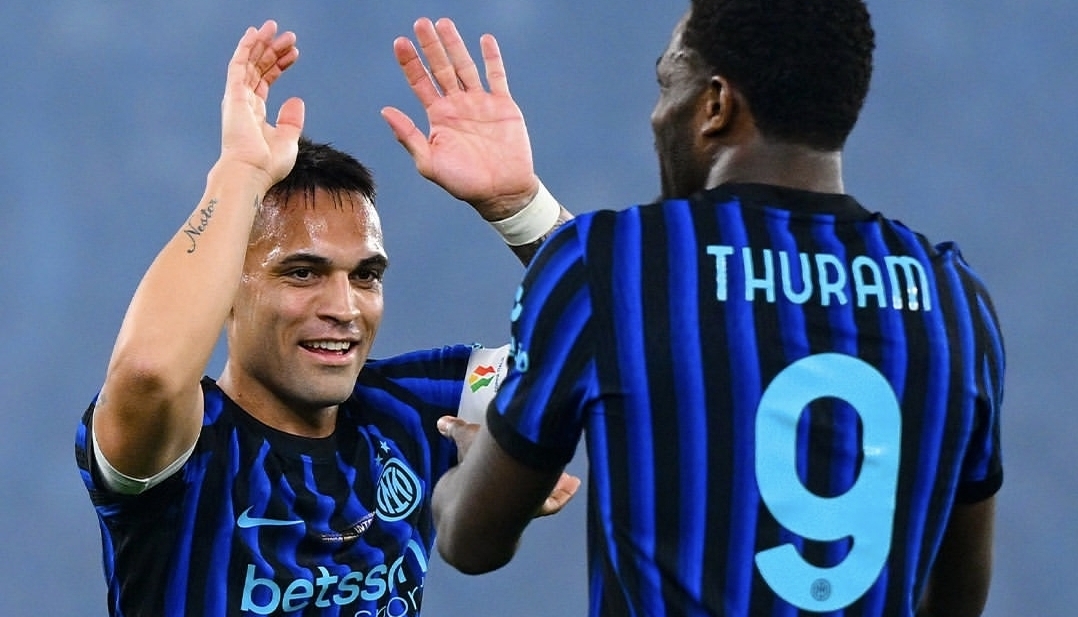 El capitán argentino e implacable, Lautaro Martínez, marca e Inter de Milán asegura el doblete