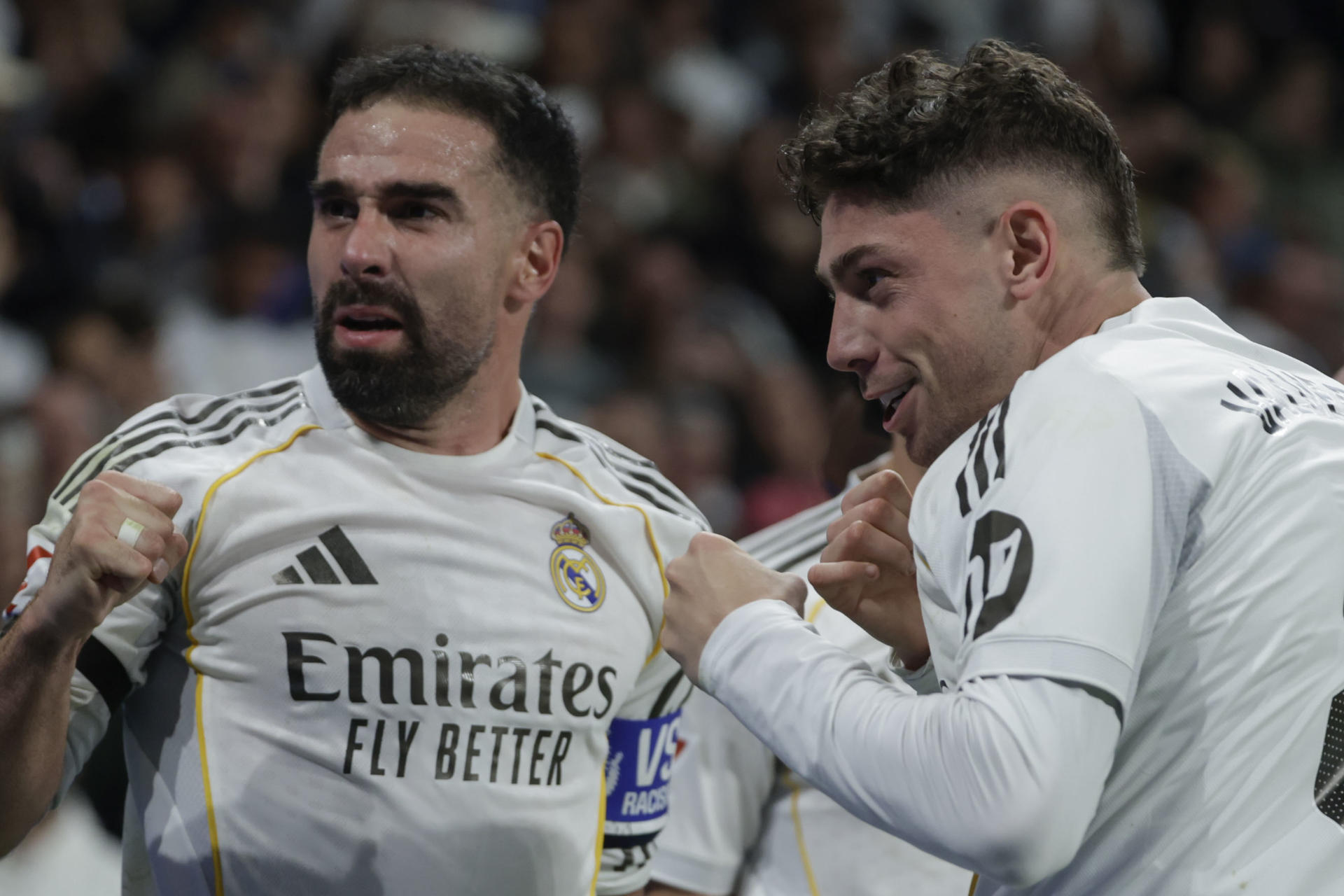 Español Carvajal, a uruguayo Fede Valverde: “El brazalete queda en buenas manos”