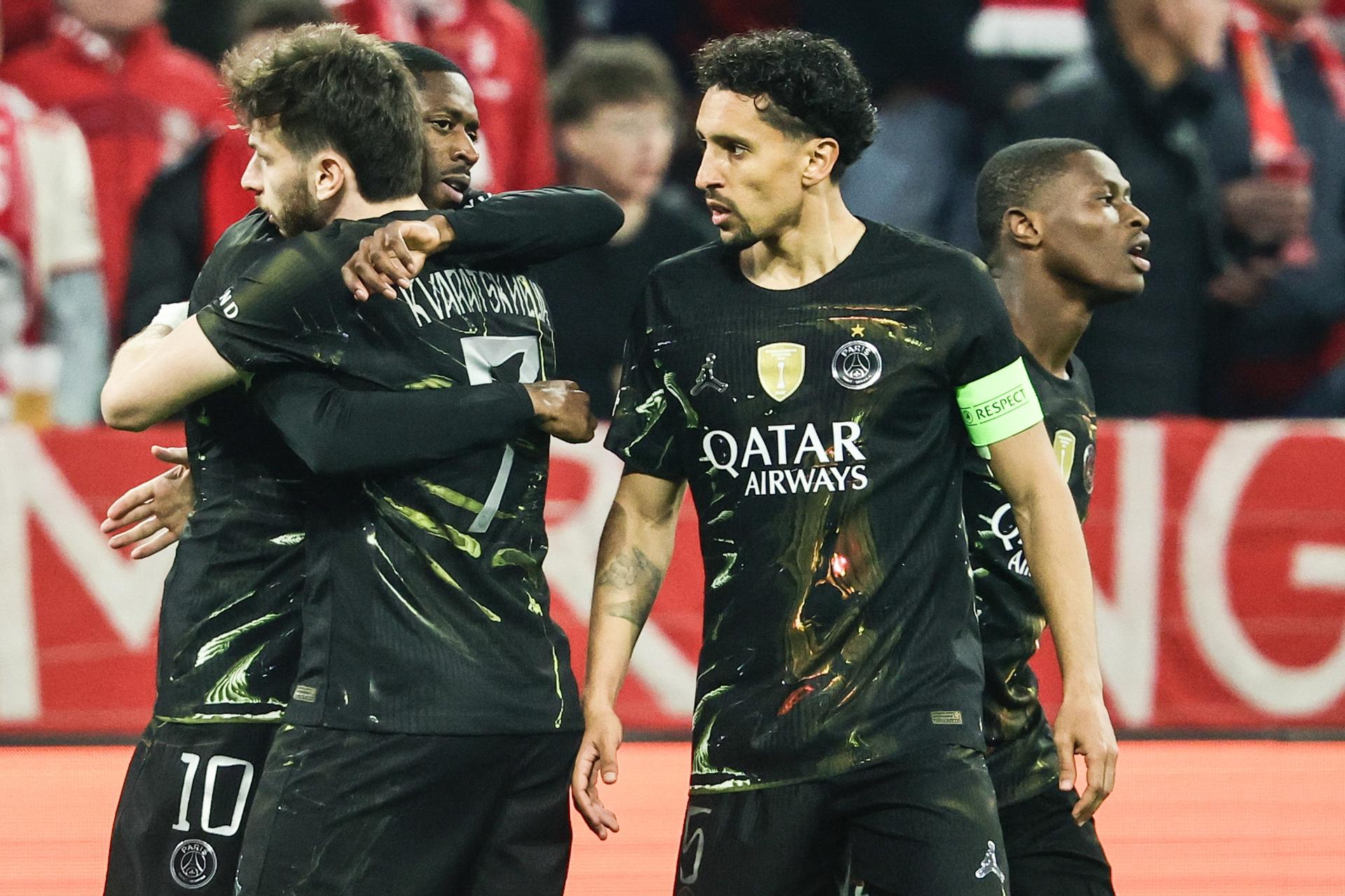 El ecuatoriano Pacho y el brasileño Marquinhos llevan al PSG a su segunda final consecutiva