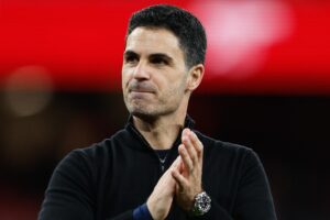 El entrenador del Arsenal Mikel Arteta. EFE/EPA/DAVID CLIFF