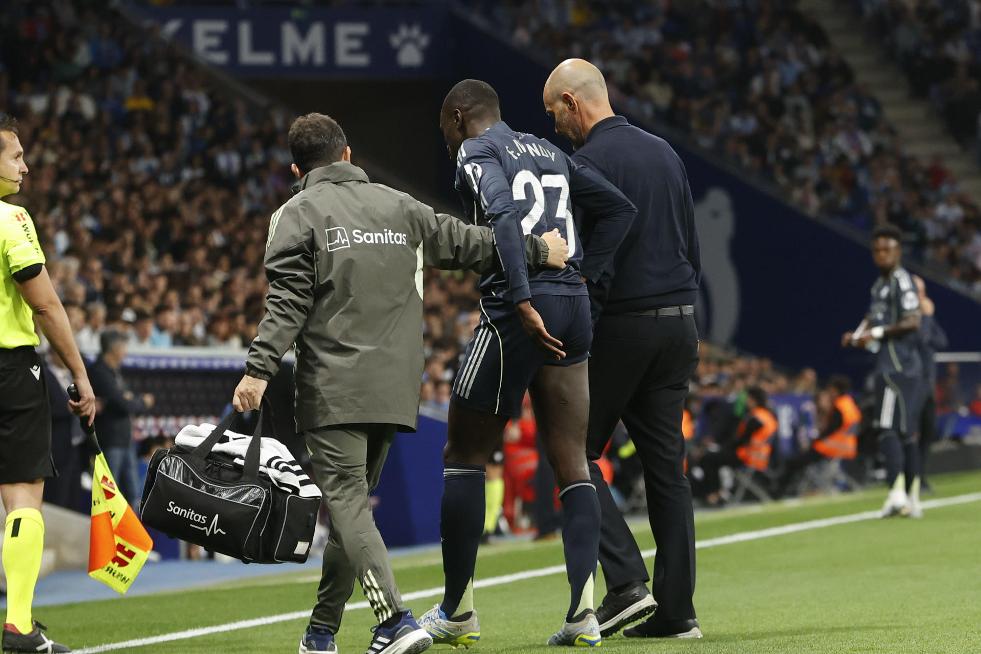 Real Madrid: Courtois vuelve a la acción y Mendy, lesionado en el tendón del recto femoral