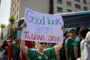 alt DESPEDIDA MUNDIALISTA: iraníes arropan a Irán en Tijuana antes del debut ante Nueva Zelanda