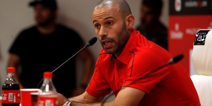 Fotografía de archivo en la que se registró al exfutbolista argentino y seleccionador del equipo nacional masculino sub'20 de fútbol de su país, Javier Mascherano, en Buenos Aires (Argentina). EFE/Demian Estévez