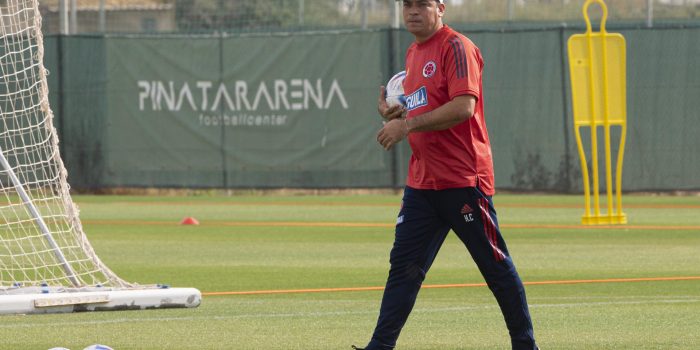 El entrenador de la selección sub 20 de fútbol de Colombia, Héctor Cárdenas, en una fotografía de archivo. EFE/Marcial Guillén