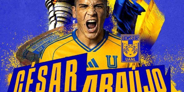 alt El uruguayo César Araújo es nuevo jugador de Tigres