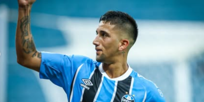 alt Con gol del uruguayo Cristian Olivera, Grêmio se lleva la victoria en el partido frente al Santos