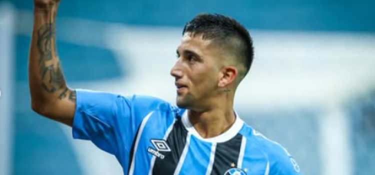 alt Con gol del uruguayo Cristian Olivera, Grêmio se lleva la victoria en el partido frente al Santos