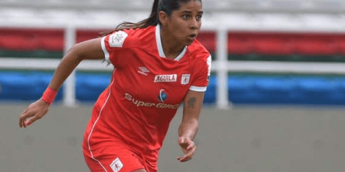 Leury Basanta, jugadoras venezolanas, Colombia, liga BetPlay, fútbol femenino