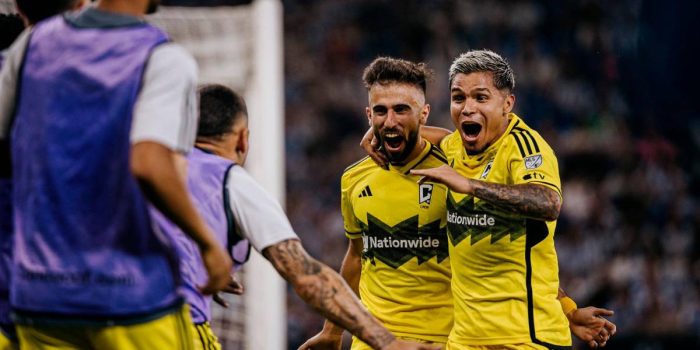 Diego Rossi y Cucho Hernández en Columbus Crew
