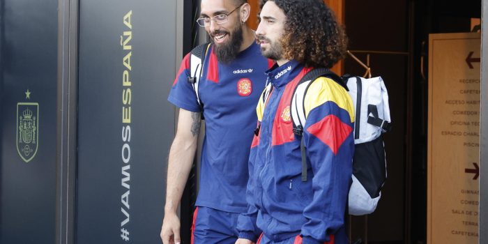 Alt ¡LLEGÓ LA ROJA! Española España ya está en Atlanta para su debut ante Cabo Verde