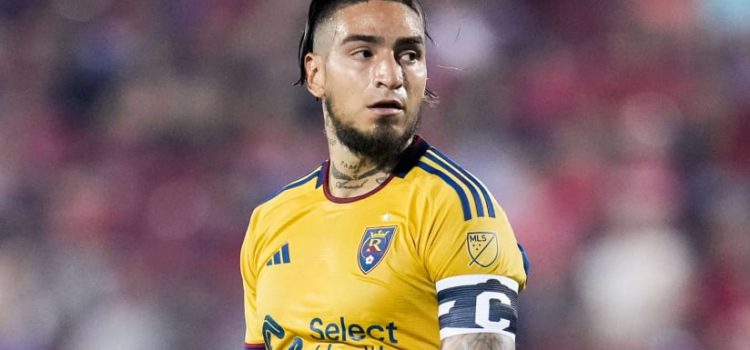 Cristian Arango, delantero colombiano de Real Salt Lake