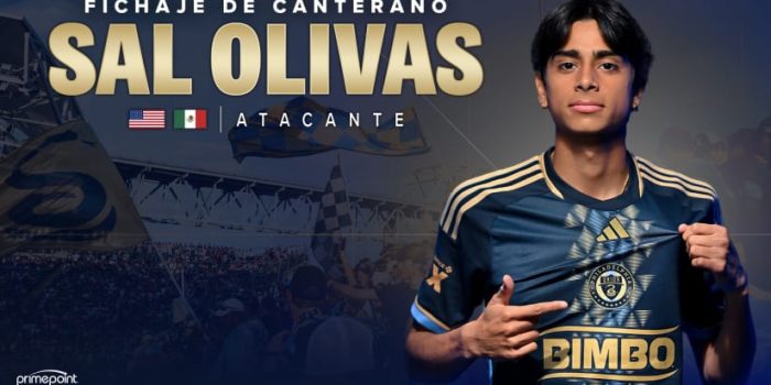 Alt. Mexicano Olivas llega a Philadelphia Union para fortalecer el ataque