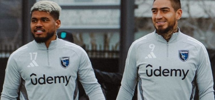 Josef Martínez y Cristian Arango en San Jose Earthquakes