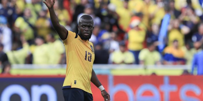 Enner Valencia, goleador de la selección de Ecuador. EFE/ José Jácome