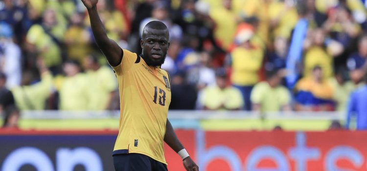 Enner Valencia, goleador de la selección de Ecuador. EFE/ José Jácome