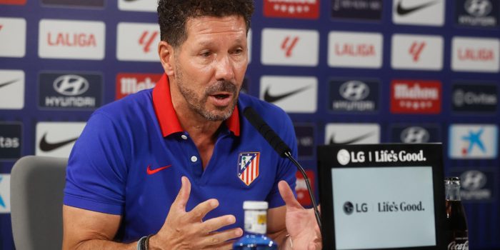 alt Simeone: "Salvo alguna sorpresa, estaría todo muy bien y la plantilla cerrada"