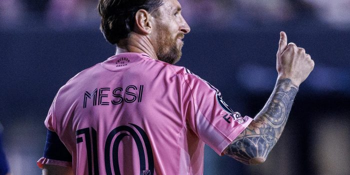 El delantero del Inter de Miami, Lionel Messi. EFE/EPA/CRISTOBAL HERRERA-ULASHKEVICH