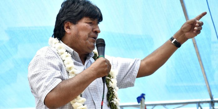 alt Expte boliviano Evo Morales pide "paciencia" para resolver la crisis económica en su equipo de fútbol