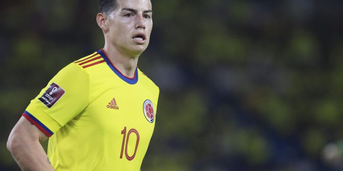 El futbolista James Rodríguez, en una fotografía de archivo. EFE/Ricardo Maldonado Rozo