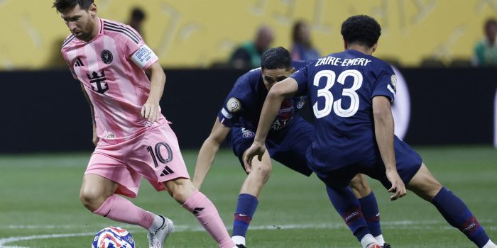 Lionel Messi, la figura del Inter Miami. EFE/EPA/ERIK S. LESSER