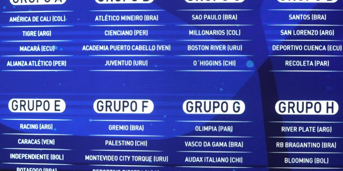 Así quedaron los grupos de la Copa Sudamericana 2026. EFE/Juan Pablo Pino