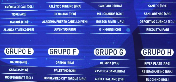 Así quedaron los grupos de la Copa Sudamericana 2026. EFE/Juan Pablo Pino