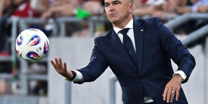 El seleccionador de Portugal, Roberto Martinez. EFE/EPA/Tibor Illyes