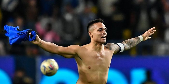 Lautaro Martínez, delantero argentino del Inter de Milán. EFE/STRINGER