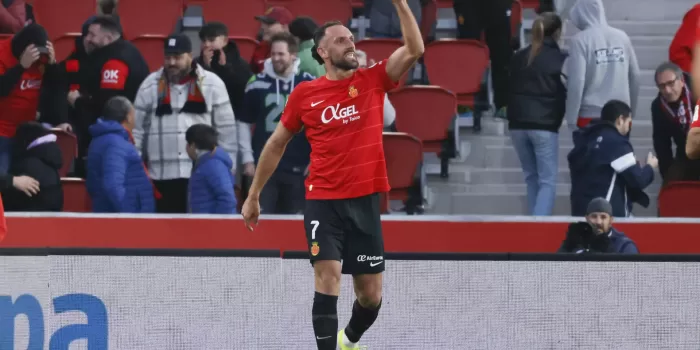 alt 2-1. Muriqi firma un triunfo vital para el Mallorca en el minuto 91