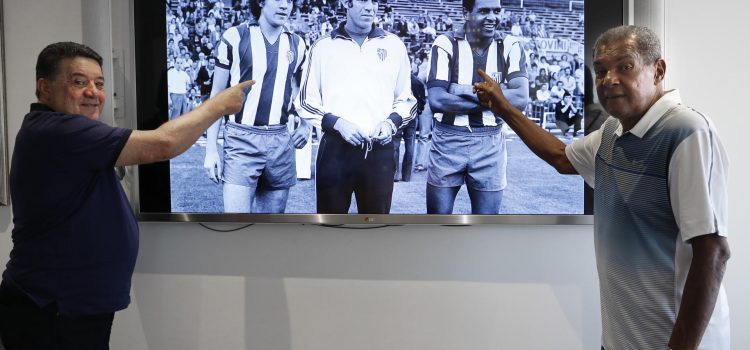 Luiz Pereira y Leivinha, en una foto de archivo. EFE/Ángel Díaz.