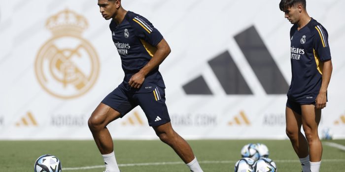 Foto de archivo de un entrenamiento del Real Madrid. EFE/Realmadrid.com/ Víctor Carretero