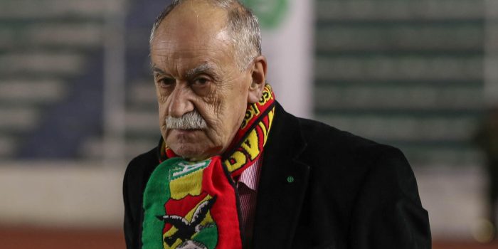 Fotografía de archivo del exseleccionador de Bolivia, el entrenador español Xabier Azkargorta. EFE/Martín Alipaz