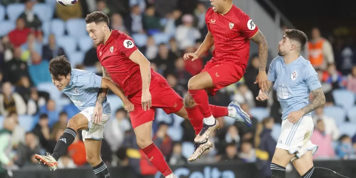 alt 1-1. El Celta suma un punto ante el Sevilla con otro polémico final del VAR