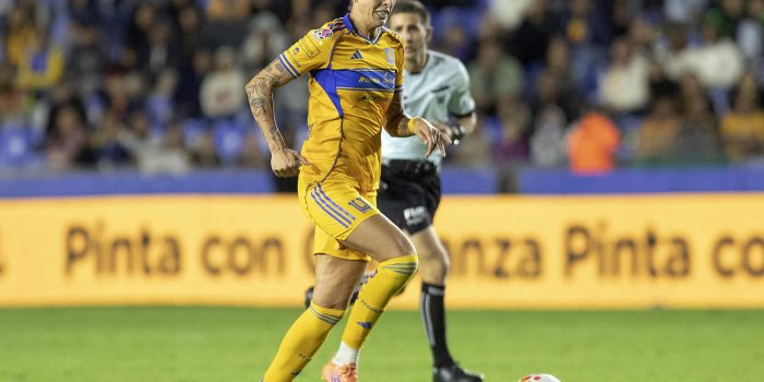 Jennifer Hermoso de Tigres controla el balón. Imagen de archivo. EFE/ Antonio Ojeda