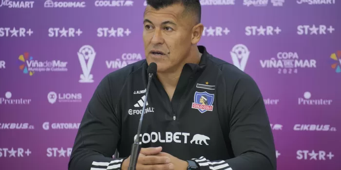 alt El DT de Colo Colo confía en que hará un "gran partido" ante Godoy Cruz por la Libertadores