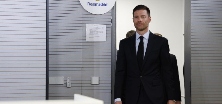 Xabi Alonso, el día de su presentación como entrenador del Real Madrid, el pasado 26 de mayo. EFE/Chema Moya