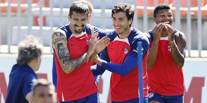 alt Giménez se entrena con normalidad con el grupo